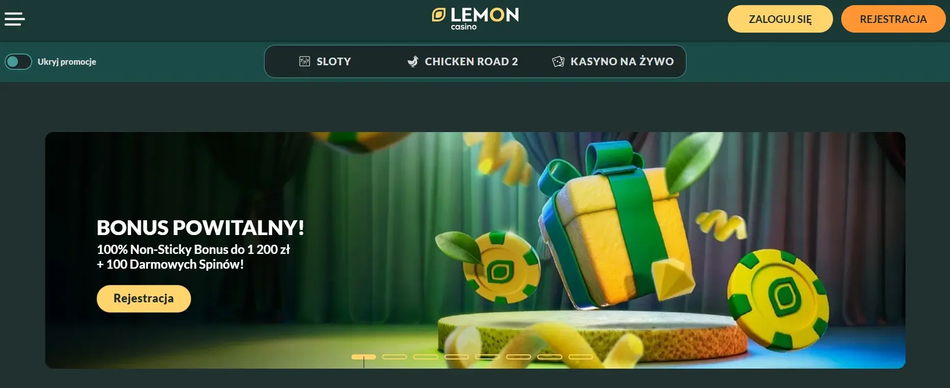 Strona główna Lemon Casino